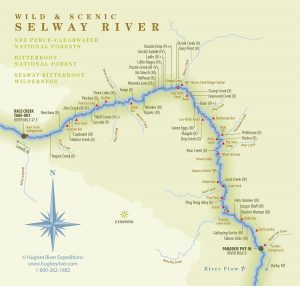 Selway River Map