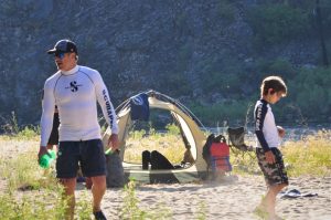 enjoying camp on MS pic 1