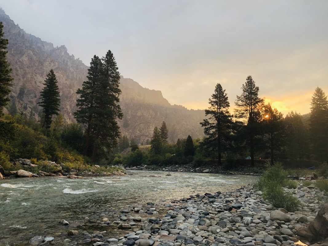 Georgous Sun Set from Grouse Creek Camp MF pic 1